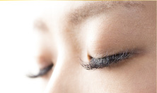hair & eyelash calm のまつ毛エクステ